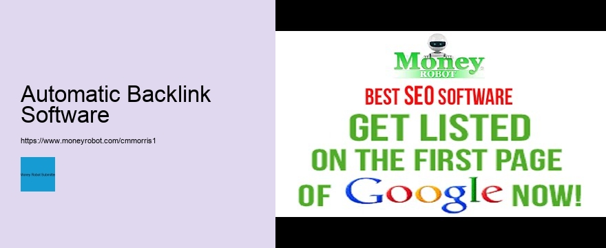 Automatic Backlink Software